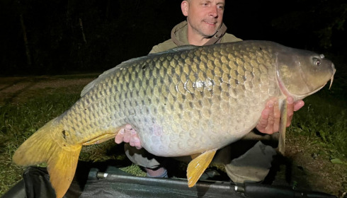 A 42 lb fish from Lepinet South, Lee, May 2022