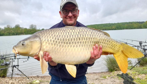 A carp from Lepinet South, alban, May 2021