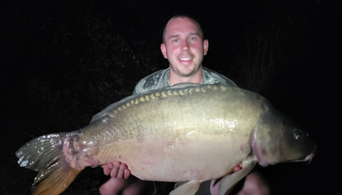 A 35 lb 8 oz carp from Lepinet South, Ashley Halford, Aug 2022