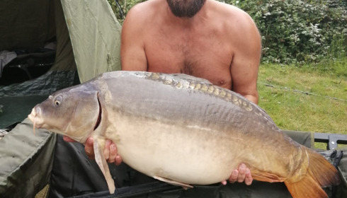 A carp from Lepinet South, dave h, Aug 2021