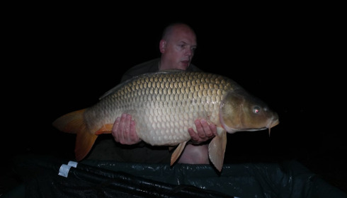 A 34 lb carp from Lepinet South, marcel, Aug 2021