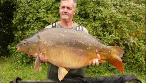 A carp from Lepinet South, Paul Lowe, Aug 2019