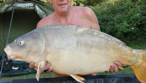 A carp from Lepinet South, dave h, Aug 2021