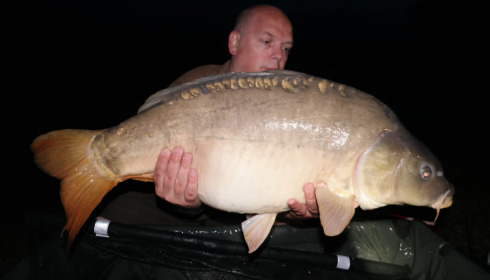 A 36 lb carp from Lepinet South, marcel, Aug 2021