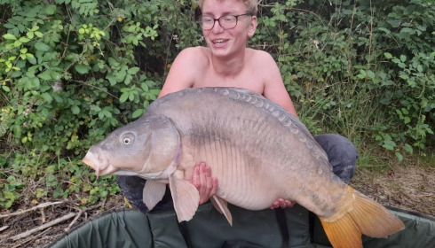 A carp from Lepinet South, alban, Aug 2021