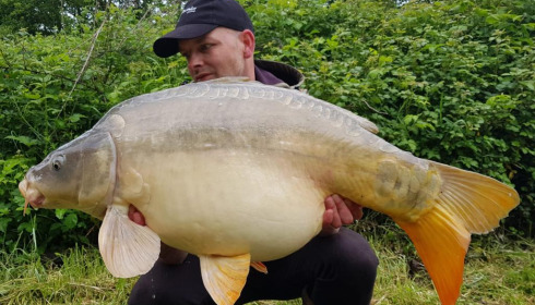 A carp from Lepinet South, May 2021