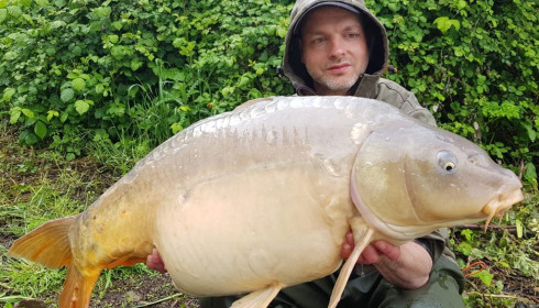 A carp from Lepinet South, A, May 2021