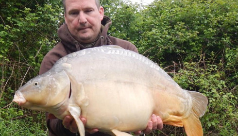 A carp from Lepinet South, a, May 2021