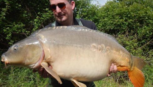 A carp from Lepinet South, a, May 2021