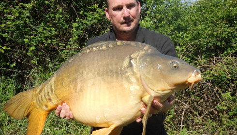 A carp from Lepinet South, a, May 2021