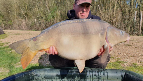 A carp from Lepinet South, a, Apr 2021