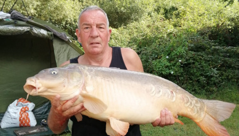A carp from Lepinet South, dave h, Aug 2021