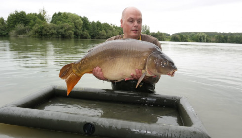 A 36 lb carp from Lepinet South, marcel, Aug 2021