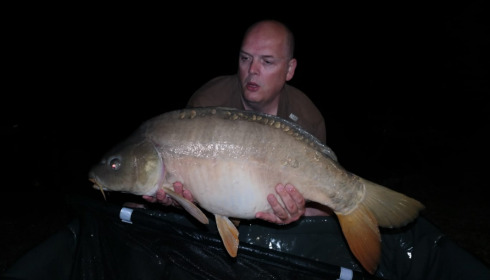 A 30 lb carp from Lepinet South, marcel, Aug 2021