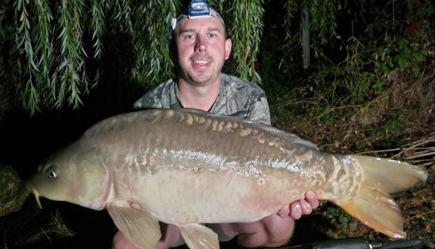 A 24 lb 12 oz carp from Lepinet South, Ashley Halford, Aug 2022