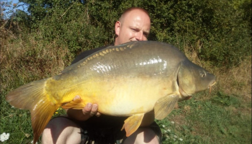 A carp from Lepinet South, Sep 2019