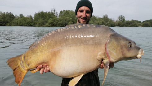 A carp from Lepinet South, May 2022