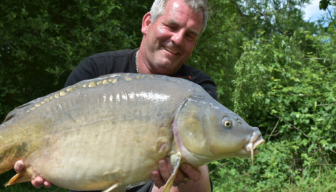 A carp from Lepinet South, Joop hoegee, Jun 2021