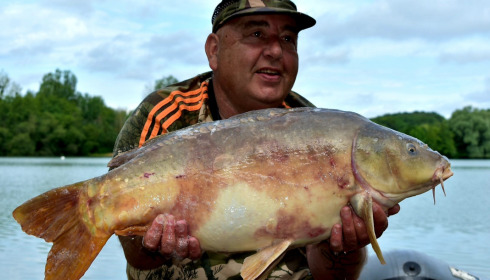 A carp from Lepinet South, Joop hoegee, Jun 2021