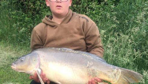 A carp from Lepinet South, Jun 2022