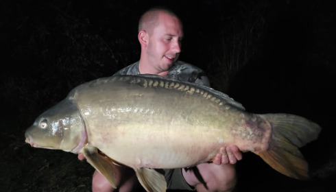 A 35 lb 8 oz carp from Lepinet South, Ashley Halford, Aug 2022