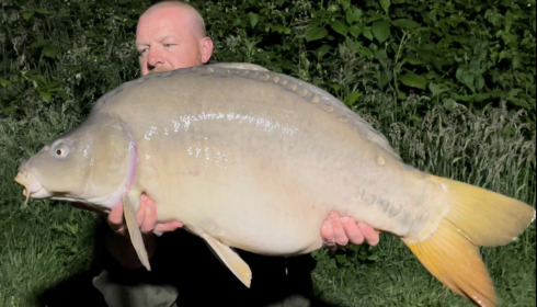 A carp from Lepinet South, Jun 2022
