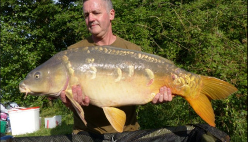 A carp from Lepinet South, Paul Lowe, Aug 2019
