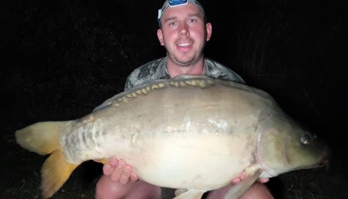A 26 lb carp from Lepinet South, Ashley Halford, Aug 2022