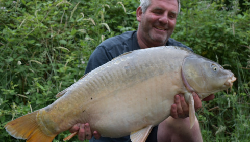A carp from Lepinet South, Joop hoegee, Jun 2021