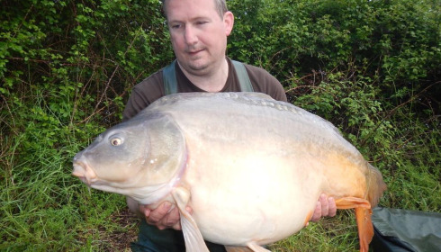 A carp from Lepinet South, A, May 2021