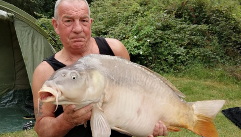 A carp from Lepinet South, dave h, Aug 2021