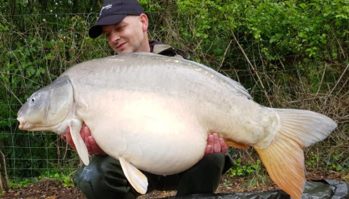 A carp from Lepinet South, a, May 2021