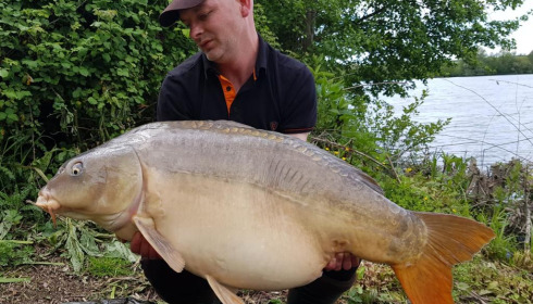 A carp from Lepinet South, a, May 2021