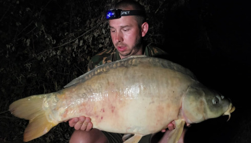 A 27 lb 8 oz carp from Lepinet South, Ashley Halford, Aug 2022
