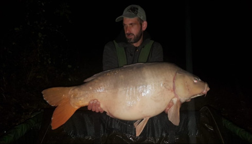 A 48 lb carp from Lepinet South, bart, Sep 2019