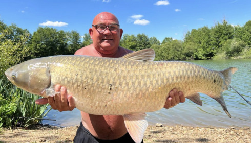 A carp from Lepinet South, Jun 2022
