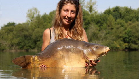 A carp from Lepinet South, Pascale Fleur, Aug 2019