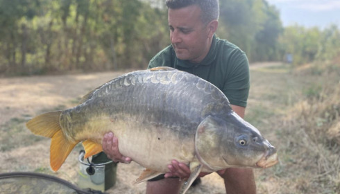 A 33 lb 10 oz carp from Lepinet South, Gary Wedge, Sep 2022