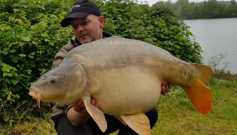 A carp from Lepinet South, a, May 2021
