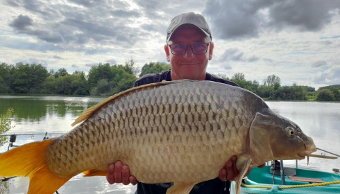 A carp from Lepinet South, alban, Aug 2021