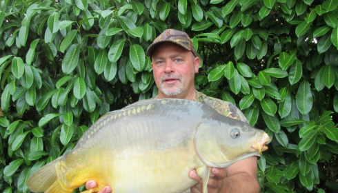 A 20 lb carp from Lillybelle, Brian Edwards, Sep 2016