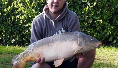 A 24 lb carp from Lillybelle, Johny Brown, May 2018