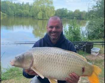 A 20 lb carp from Lillybelle, Lewis Parker, Jun 2019