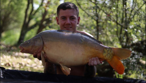 A 24 lb 8 oz carp from Lillybelle, Thomas Cooper, Aug 2018