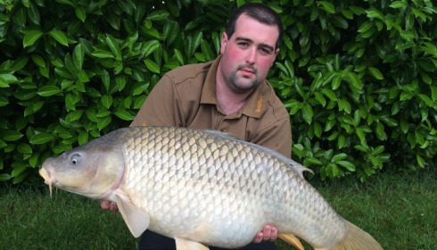A 25 lb 10 oz carp from Lillybelle, Richard Barnett, Jun 2016
