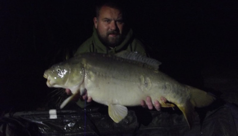 A 21 lb 8 oz carp from Lillybelle, Eddie Hudson, Oct 2016