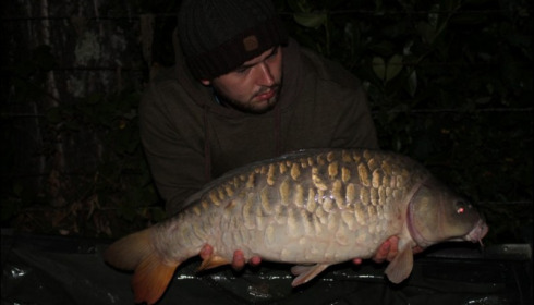 A 20 lb carp from Lillybelle, Liam Payne, Aug 2018