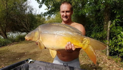 A 26 lb 2 oz carp from Lillybelle, Martin Daws, Sep 2016