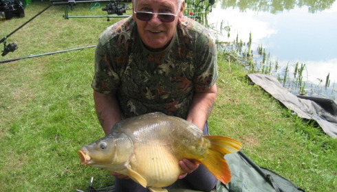 A 20 lb 5 oz carp from Lillybelle, Gary, Jun 2015