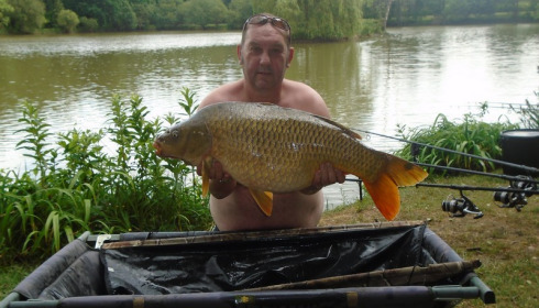 A 23 lb carp from Lillybelle, Martin Smith, May 2017